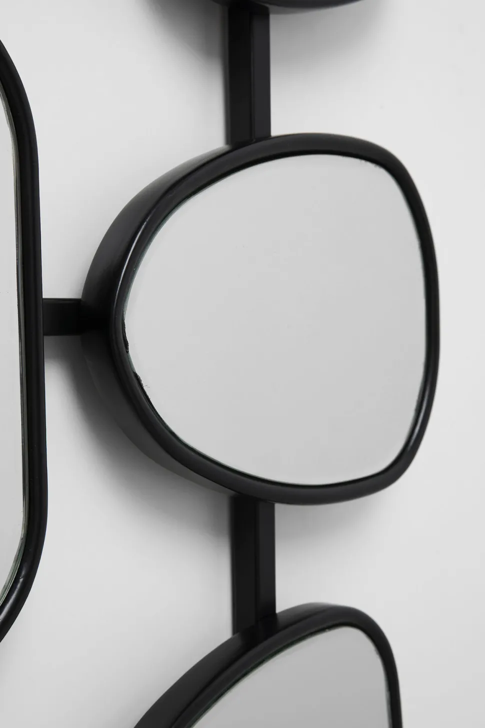 Wandspiegel Nastro Schwarz 80x114cm