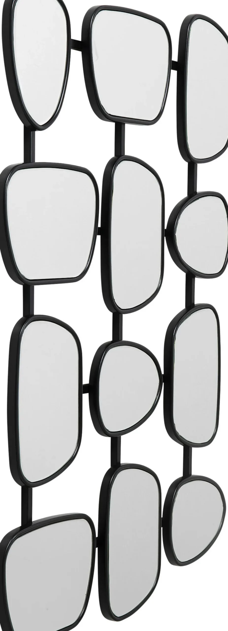 Wandspiegel Nastro Schwarz 80x114cm