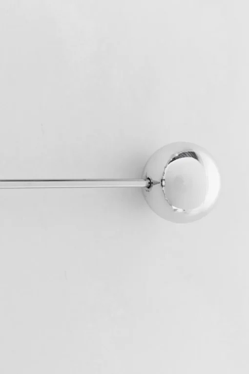 Wanduhr Like Umbrella Balls Chrome