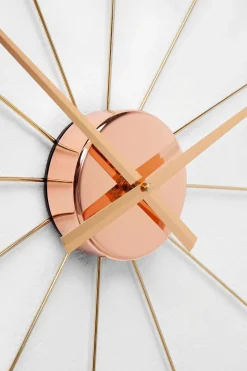 Wanduhr Like Umbrella Rosegold