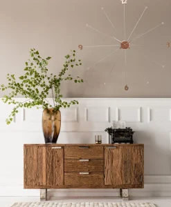 Wanduhr Like Umbrella Rosegold