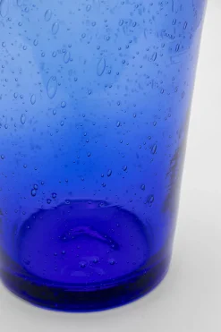 Wasserglas Bubbles Blau 14cm