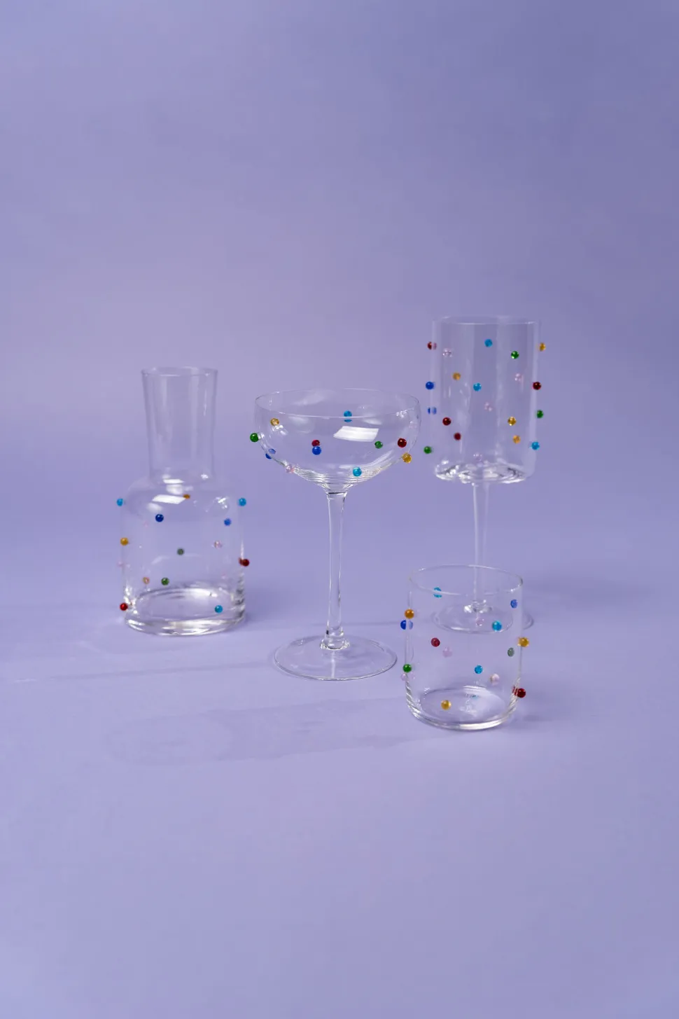 Wasserglas Party Dots 9cm