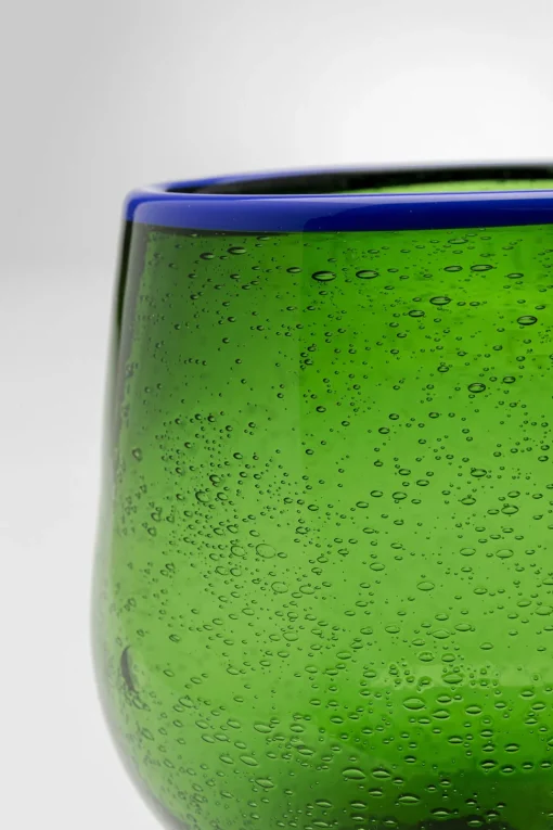 Weinglas Bubbles Grün