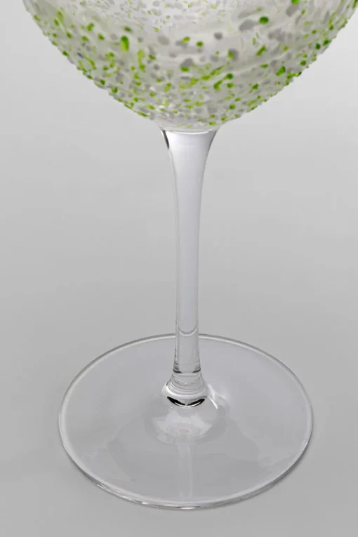 Weinglas Confetti Grün 24 cm