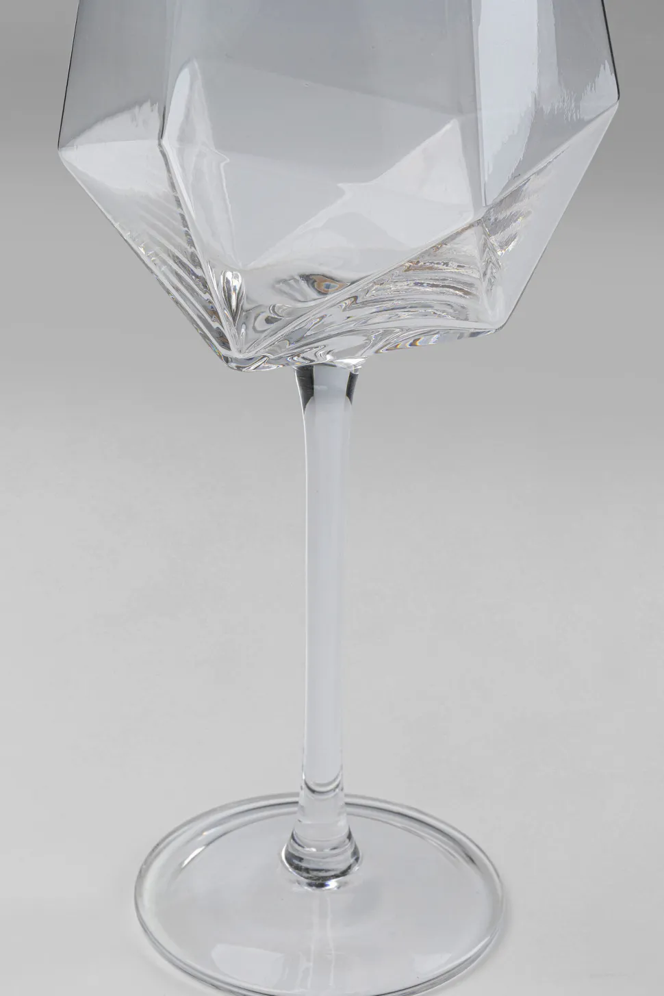 Weinglas Diamond Gold Rim