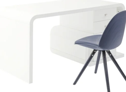 White Club Schreibtisch Snake 150x70cm