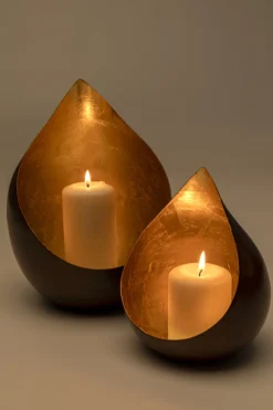 Windlicht Uovo Drop 24cm